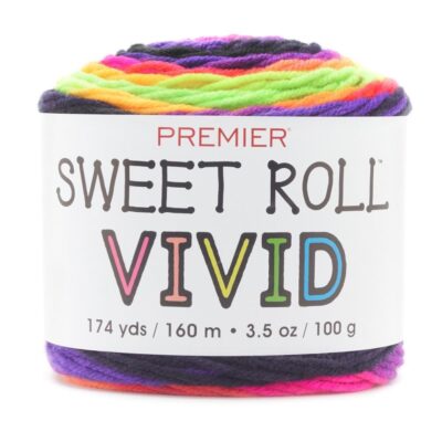 Lana Acrílica Sweet Roll Vivid - Glow Worm