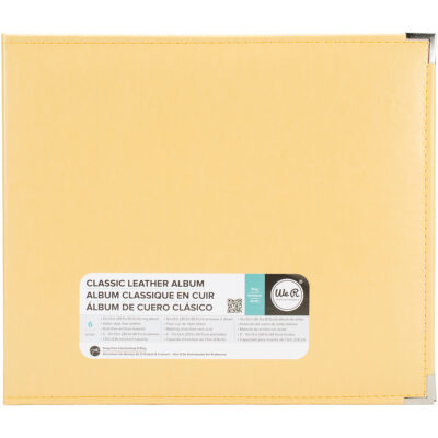 Álbum de scrapbook clásico 12x12 - Color Buttercup